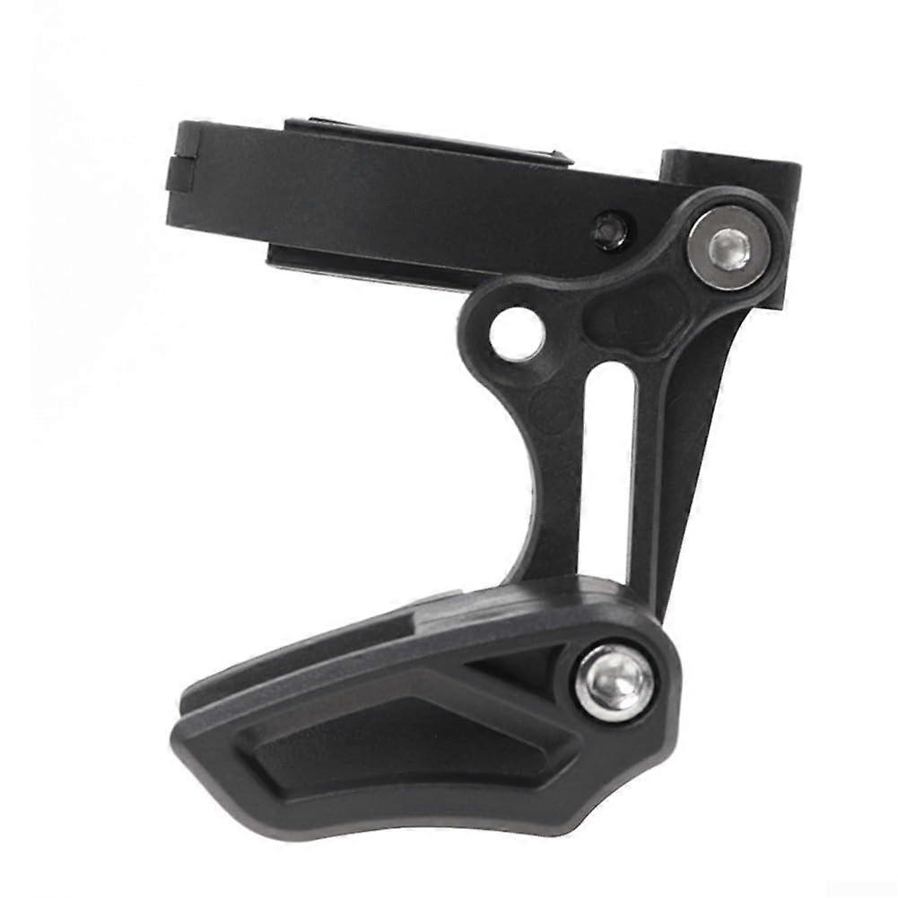 Bike Chain Protector ABS Chain Guide For Single Speed Cycling Durable 1/8 Inch Compatible Black Smooth Safe Riding