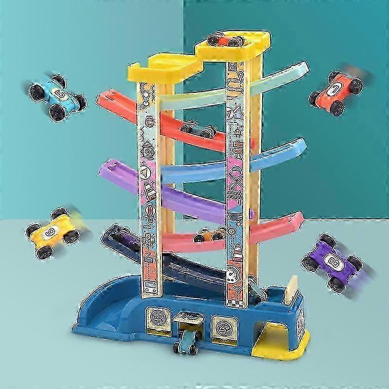 Taapero Lelut Auto Ramp Racer Lelu Ajoneuvo setti Mini Autot Kilparadat Lelut Käsityö pikkulapsille Pojat ja Tytöt Ns2