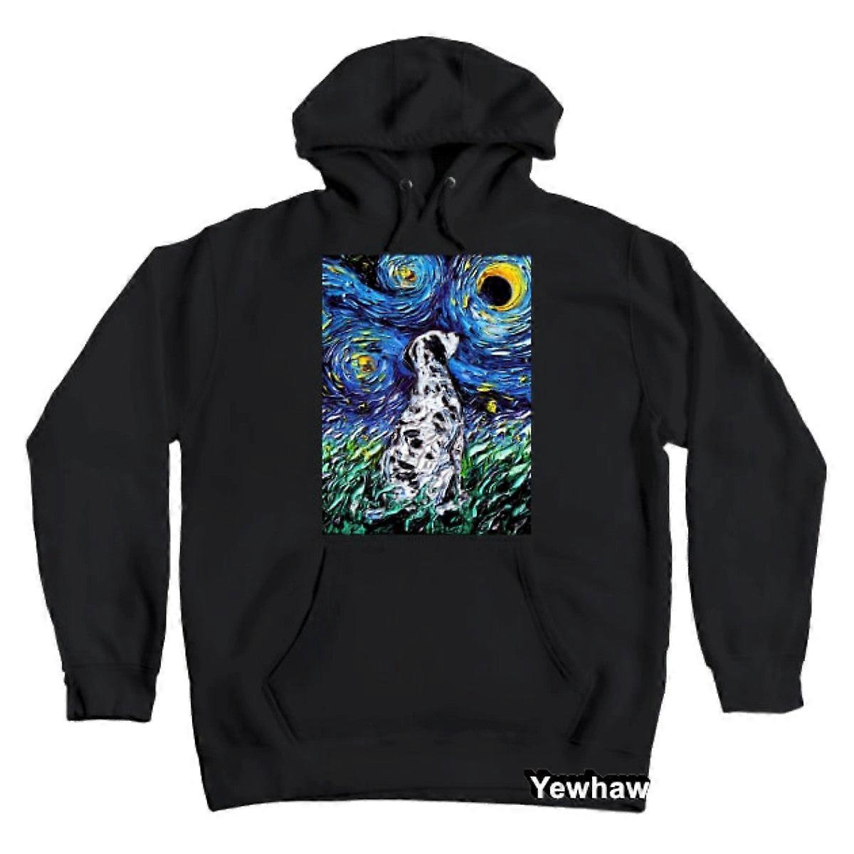 Dalmatian Night Hoodie