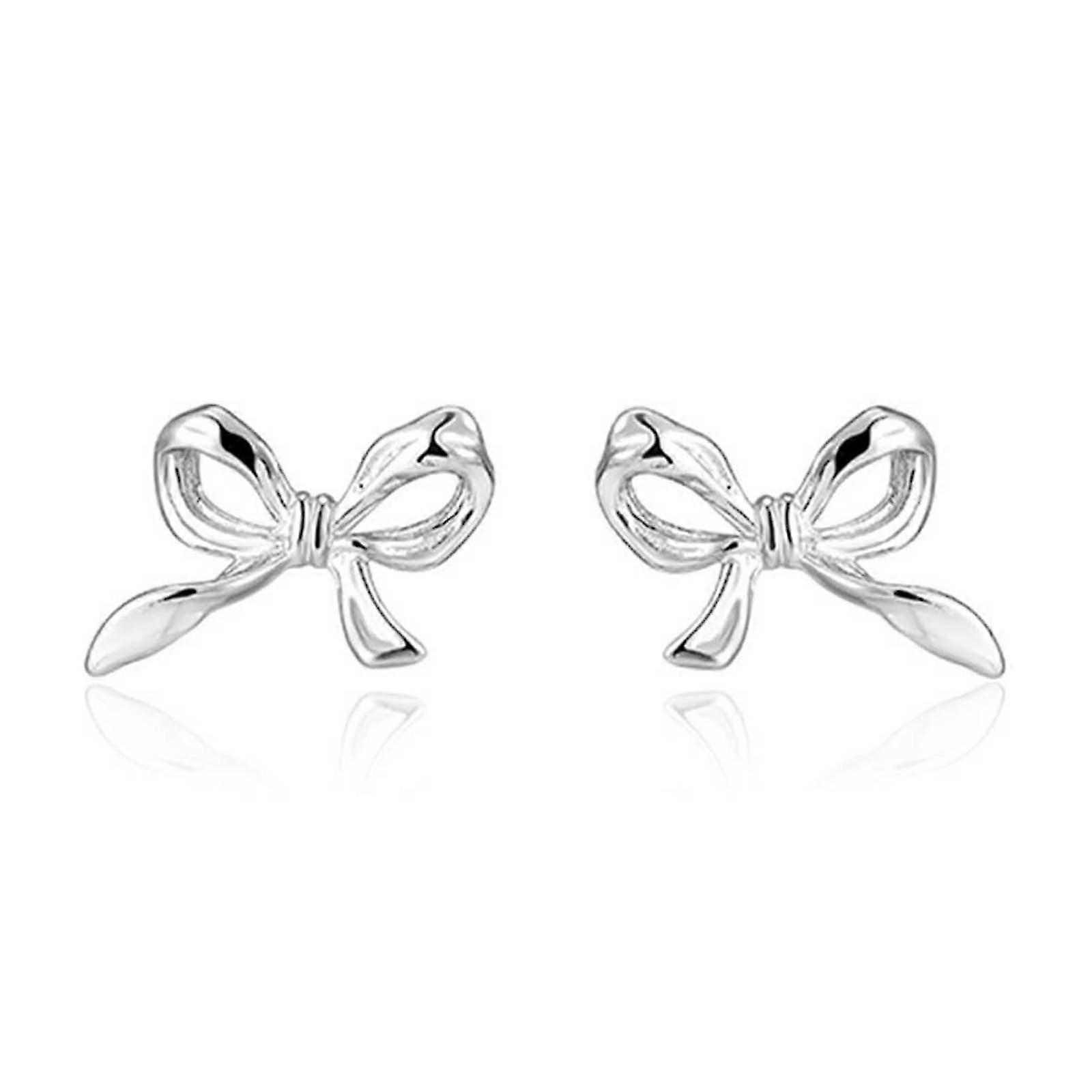 Bowknot Stud Earrings for Women's