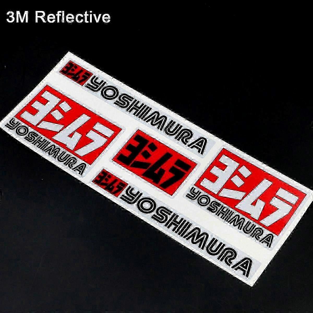 オートバイスタイリングビニールデカール用反射ヘルメットステッカー、3M製品と互換性あり