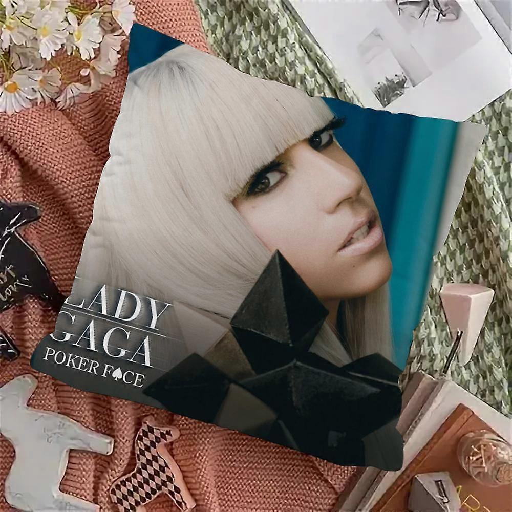 v316レディガガクッションカバーソファ用装飾枕カバー高品質の高級クッションカバー寝ている枕家の装飾gg316