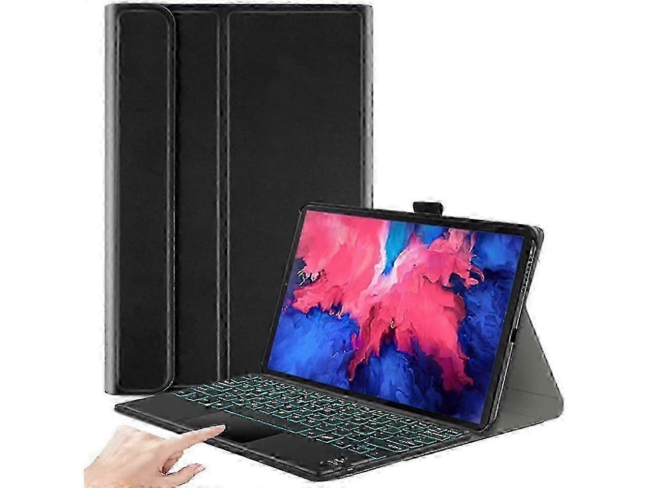 Backlit Wireless Keyboard Case with Trackpad for Lenovo Tab M10 3rd Generation 10.1 inch 2022 TB-328XU TB-328FU