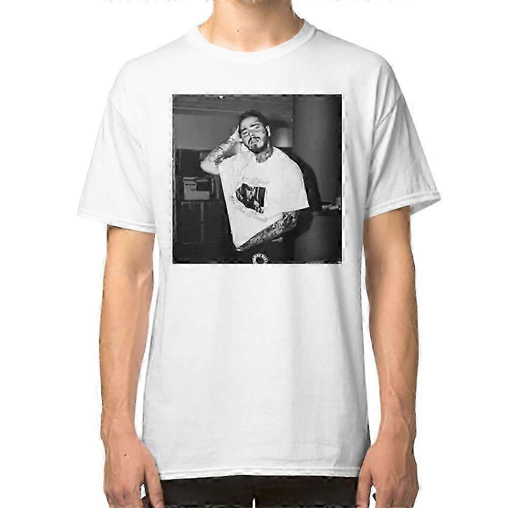 Sleepy Post T-shirt noir et blanc