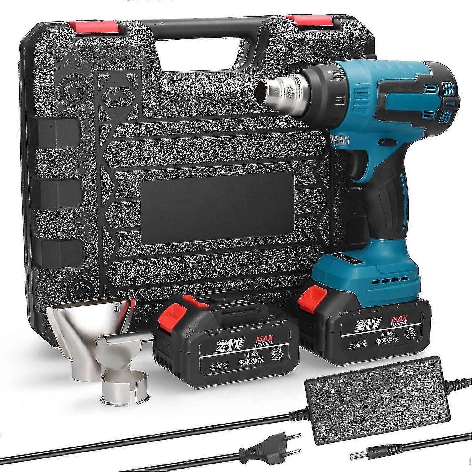 Cordless Handheld Hot Air Heating Machine Lithium Rechargeable Heating Equipment High Temperature Portable Hot Air Gun Tool_Aetheris