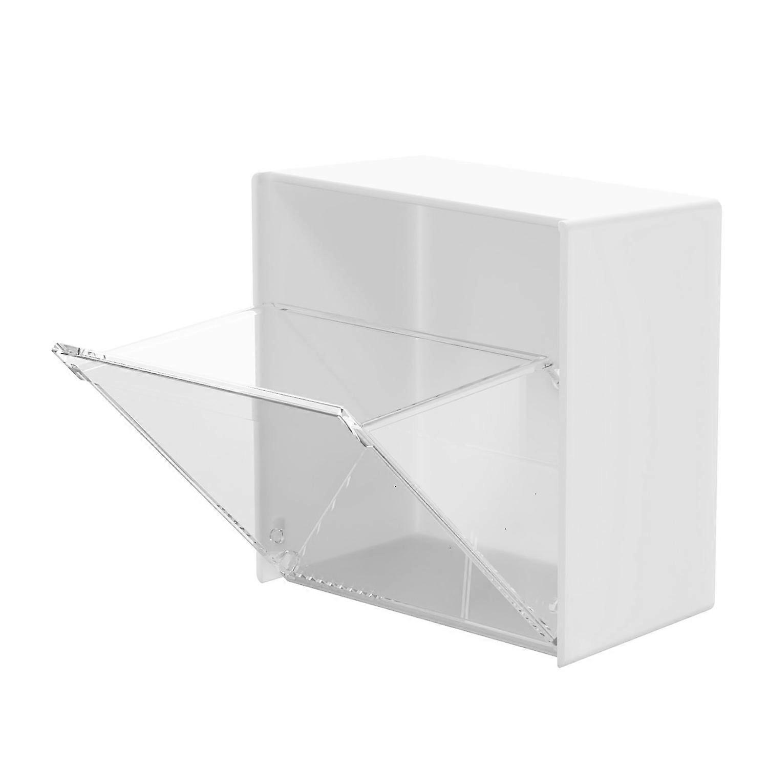 Wall Mounted Clamshell Storage Box Multipurpose Waterproof Large Capacity Wall Organizer Box for Cot