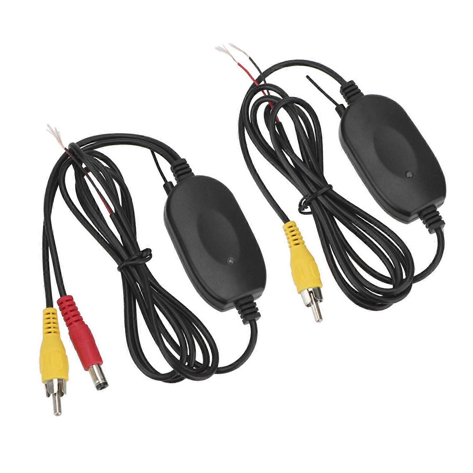 Car Backup Camera Transmitter Receiver Module 2.4GHz 12V Wireless Video Transmitter Rear View Camera Wireless Wiring Multicolor