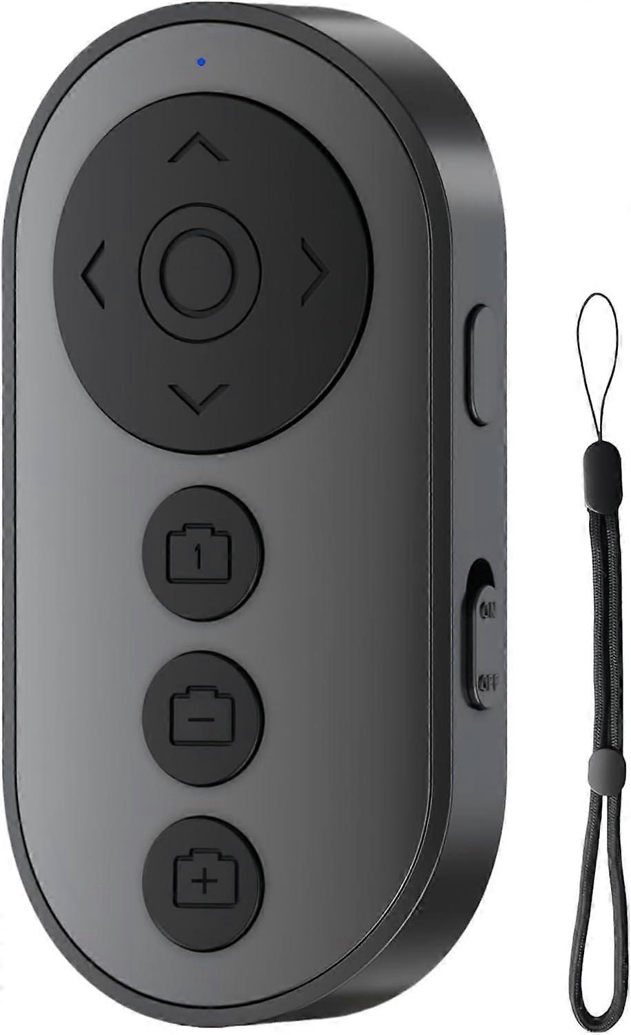 VEHICAR Bluetooth Camera Remote Shutter with Zoom and Front and Back Switch - Wireless Video Scrolling for TikTok/YouTube, E-book Pages