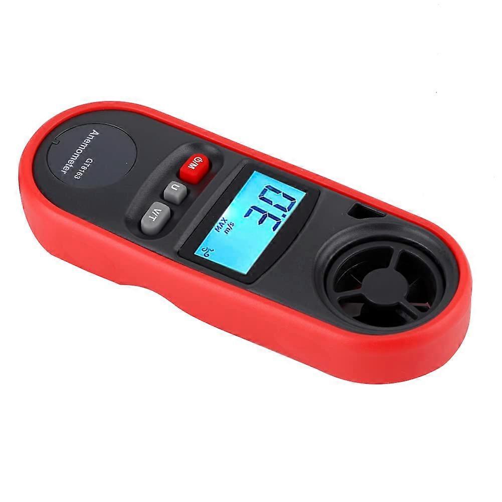 Handheld Digital Anemometer Wind Speed Meter Thermometer With LCD Display Weather Enthusiasts And Industry Use