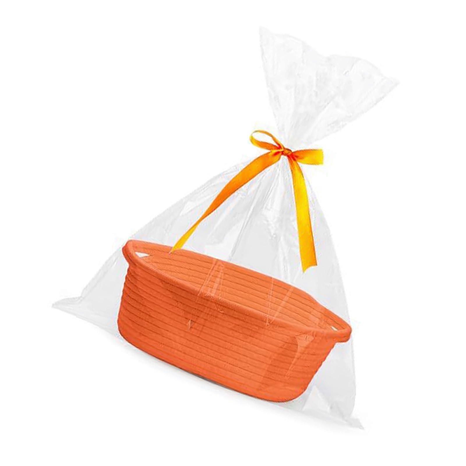 Portable Handmade Storage Bin, Woven Organizer Bag, Multipurpose Storage For Household And Office Use, Sturdy