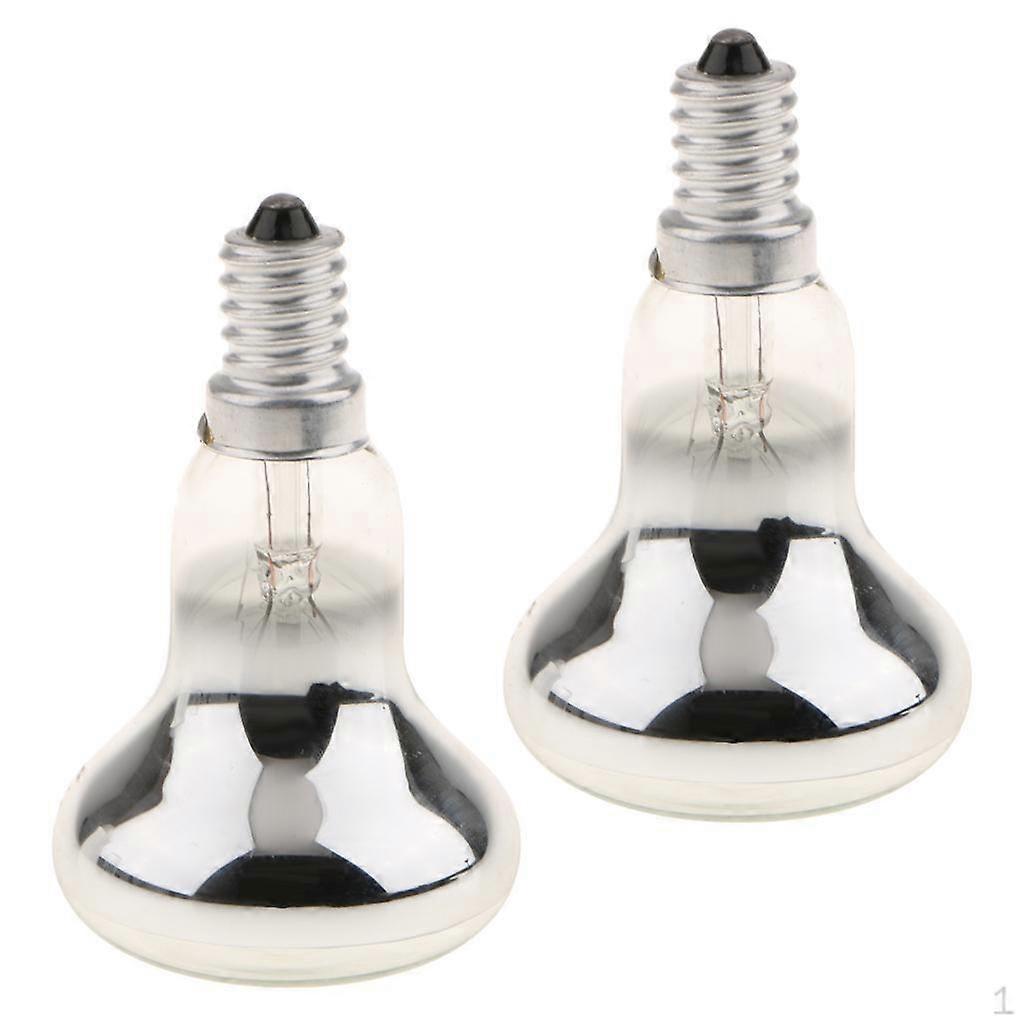 2x E14 Small Screw Base R50 Reflector Filament Bulb 40W