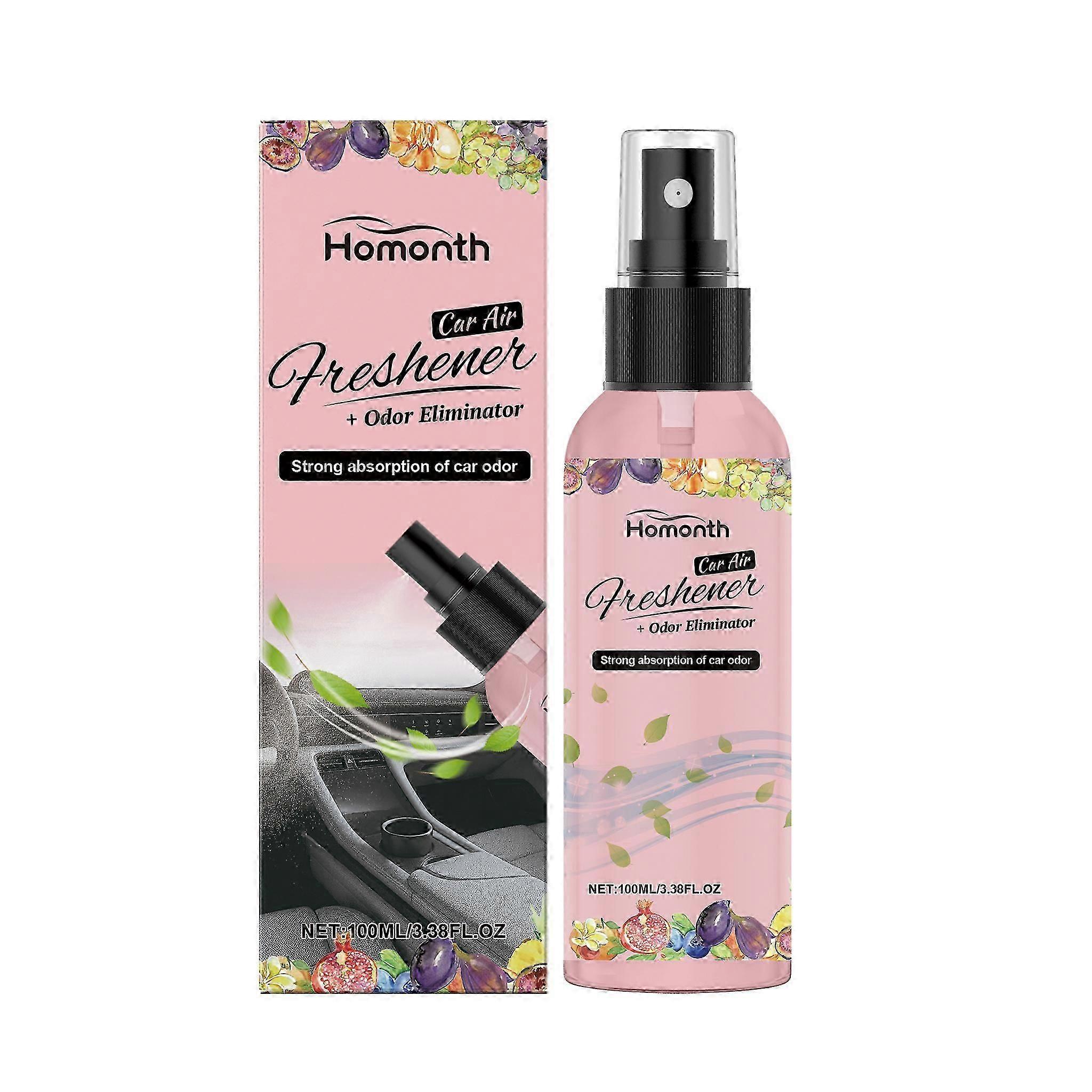 Homonth Bergamot Scent Car Air Freshener, A Multi-Functional Aroma Diffuser For Car Interior Cleaning, Odor Retention And Refreshing