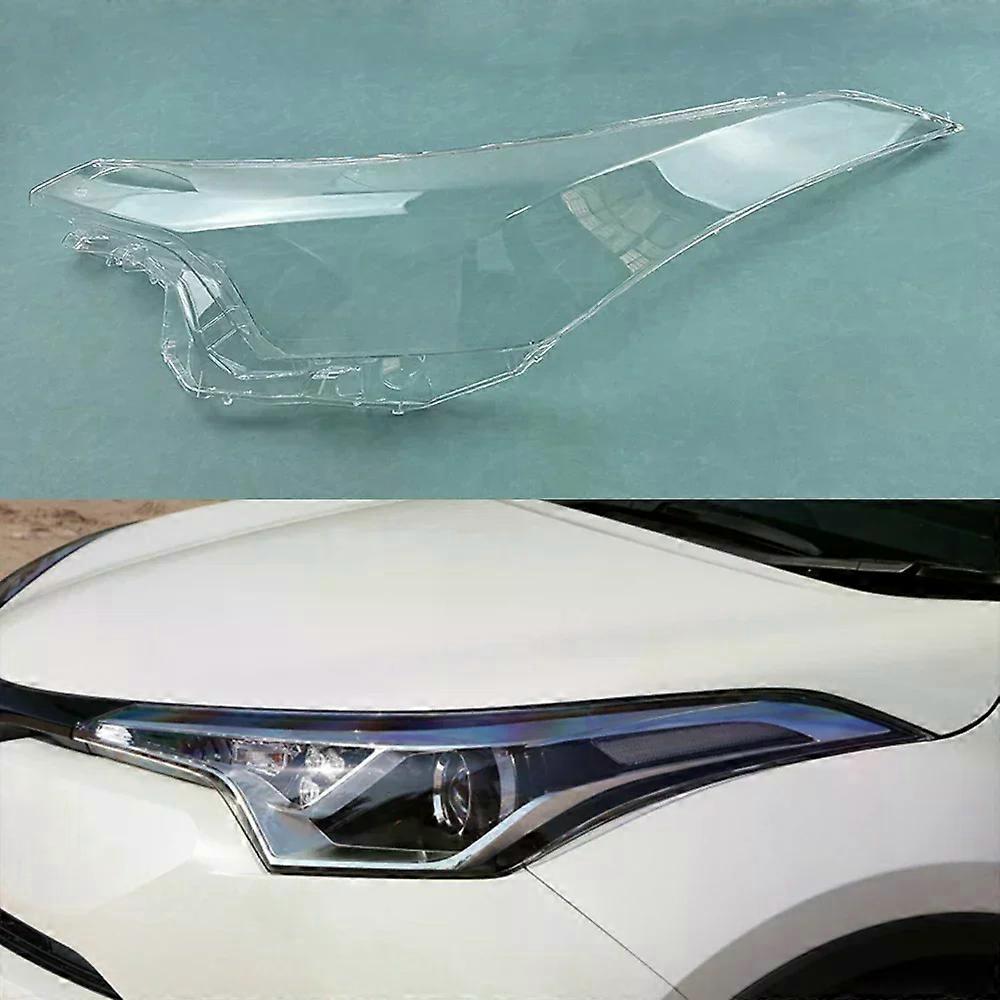 For Toyota CHR 2018 2019 2020 Headlamp Shell Headlight Cover Transparent Lamp Shade Lens Plexiglass Replace Original Lampshade