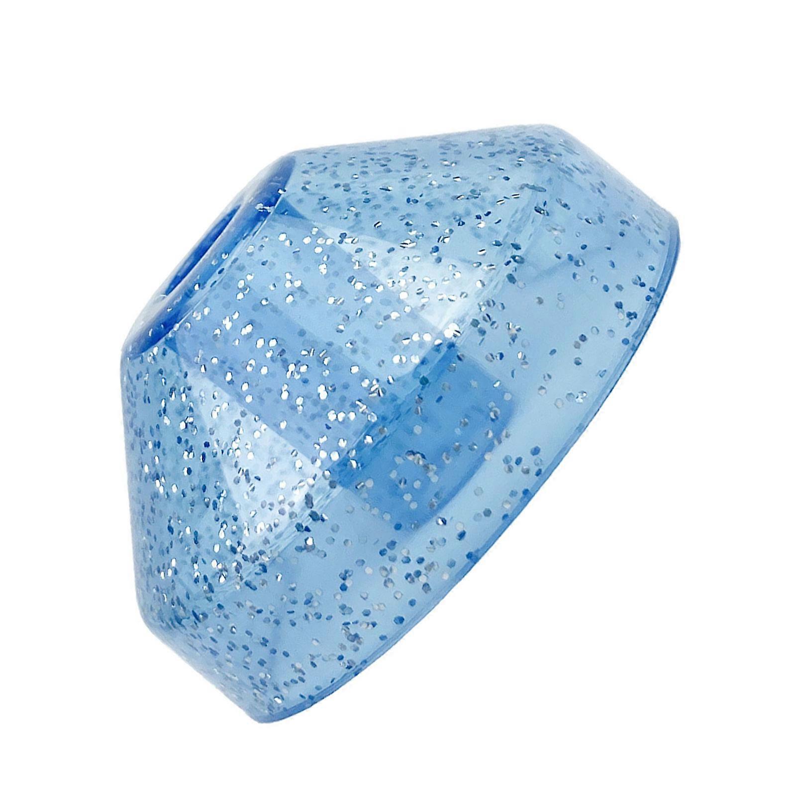 Vibrations Reducing LP45 Record Adapter Secure Locking Mechanism Vinyls Record DomeFor Turntable ABS Structures  Blue