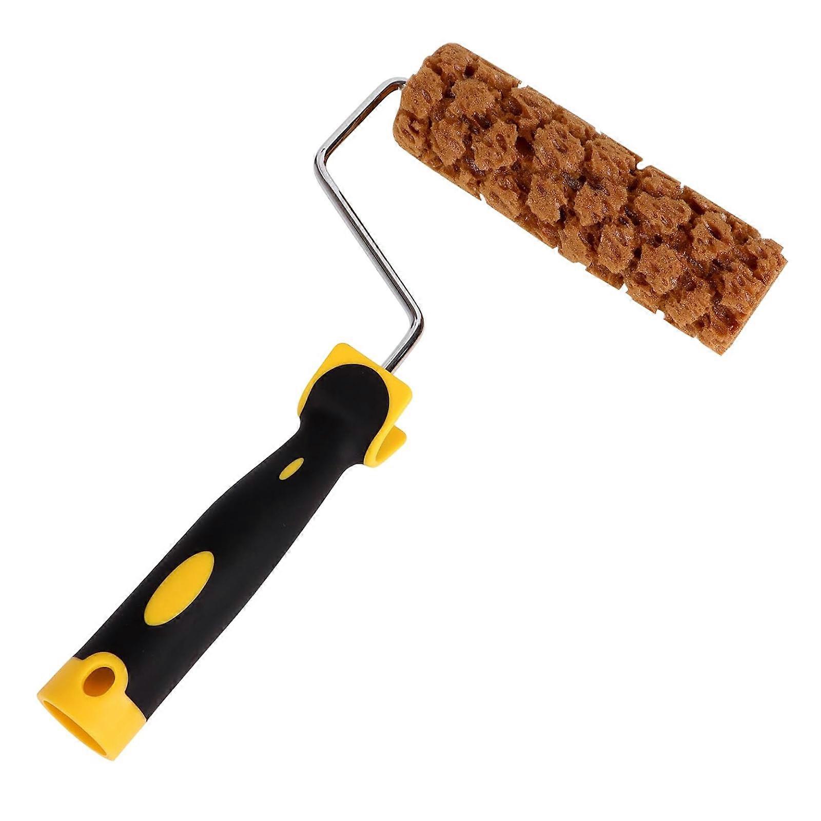 Soft Texture Paint Roller With Durability Sponges And Rubber Handle Sponges Paint Applicators For Wall Ceiling Projects Multicolor