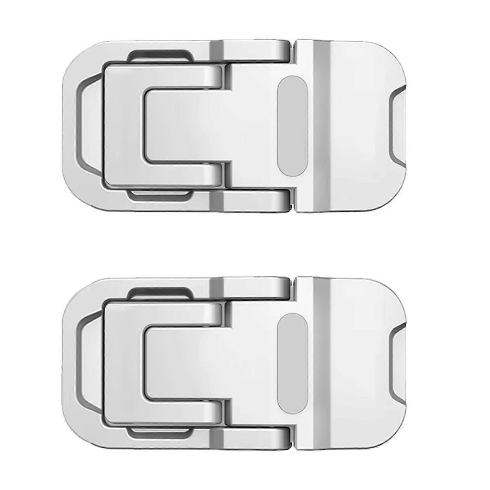 2Pcs Portable Laptop Stand Foldable Support Base Notebook Stand Bracket for Laptop Computer Cooling Bracket Support  Silver