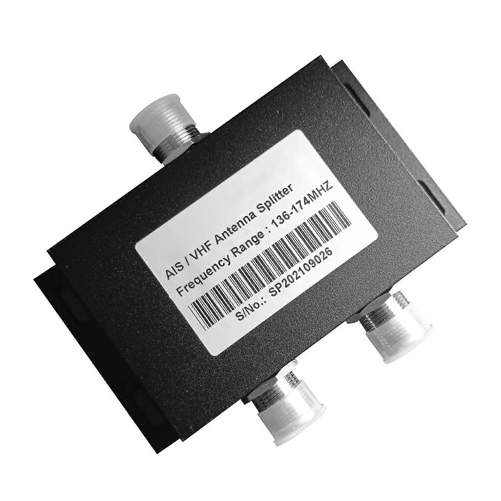 Double Output Splitter Fit for UHF Signal Distribution Radio Enthusiasts Communication Systems with Wide Frequency Range Multicolor