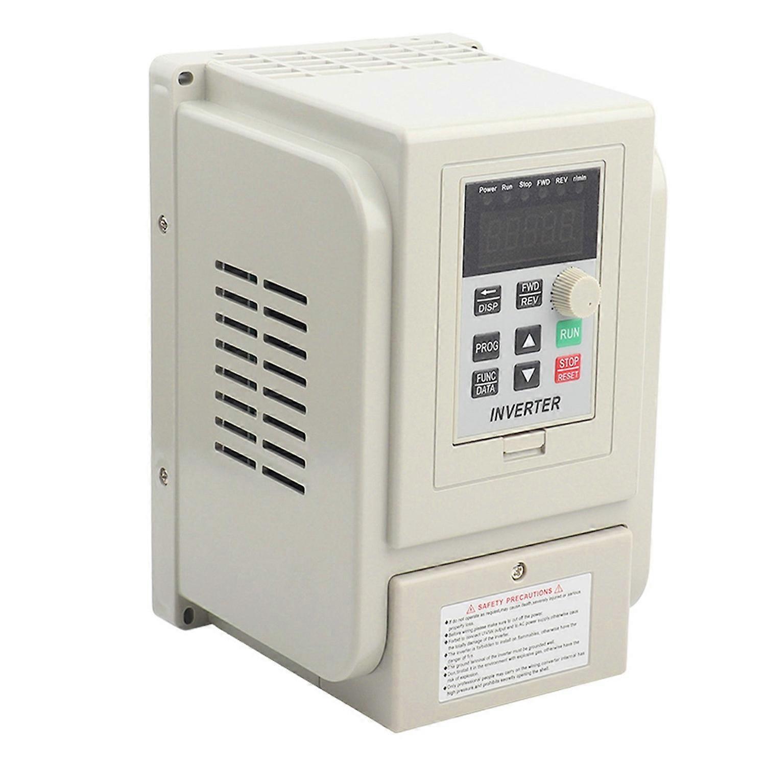 220VAC Single Phase Variable Frequency Drive VFD Speed Controller for 3 Phase 2.2kW AC Motor