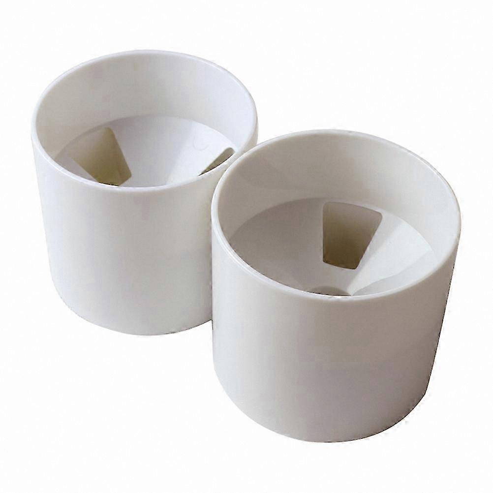 2-Pack White Putting Cups for Home or Backyard Practice Training Aid