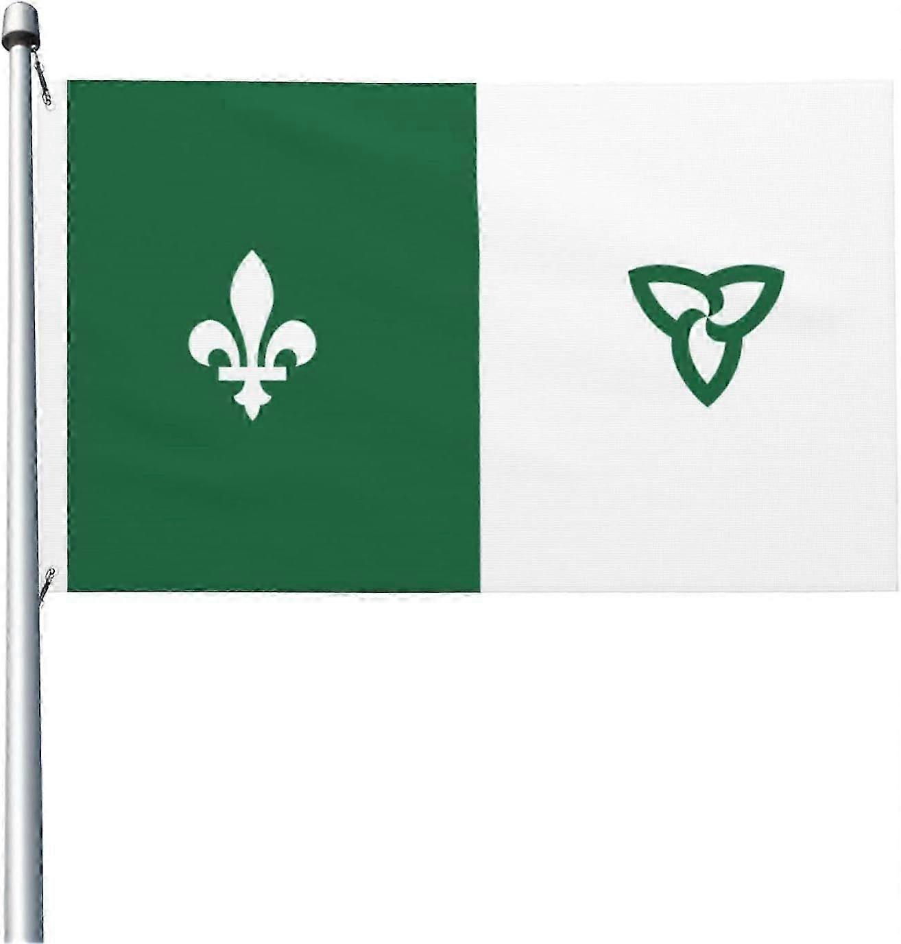 Franco-Ontarian flag Flag Mode A-1960