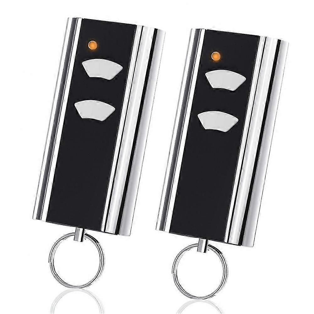 Set of 2 Garage Door Replacement Remote Control Compatible with Normstahl RCU 433-2K, 433.92 MHz Garage Opener H