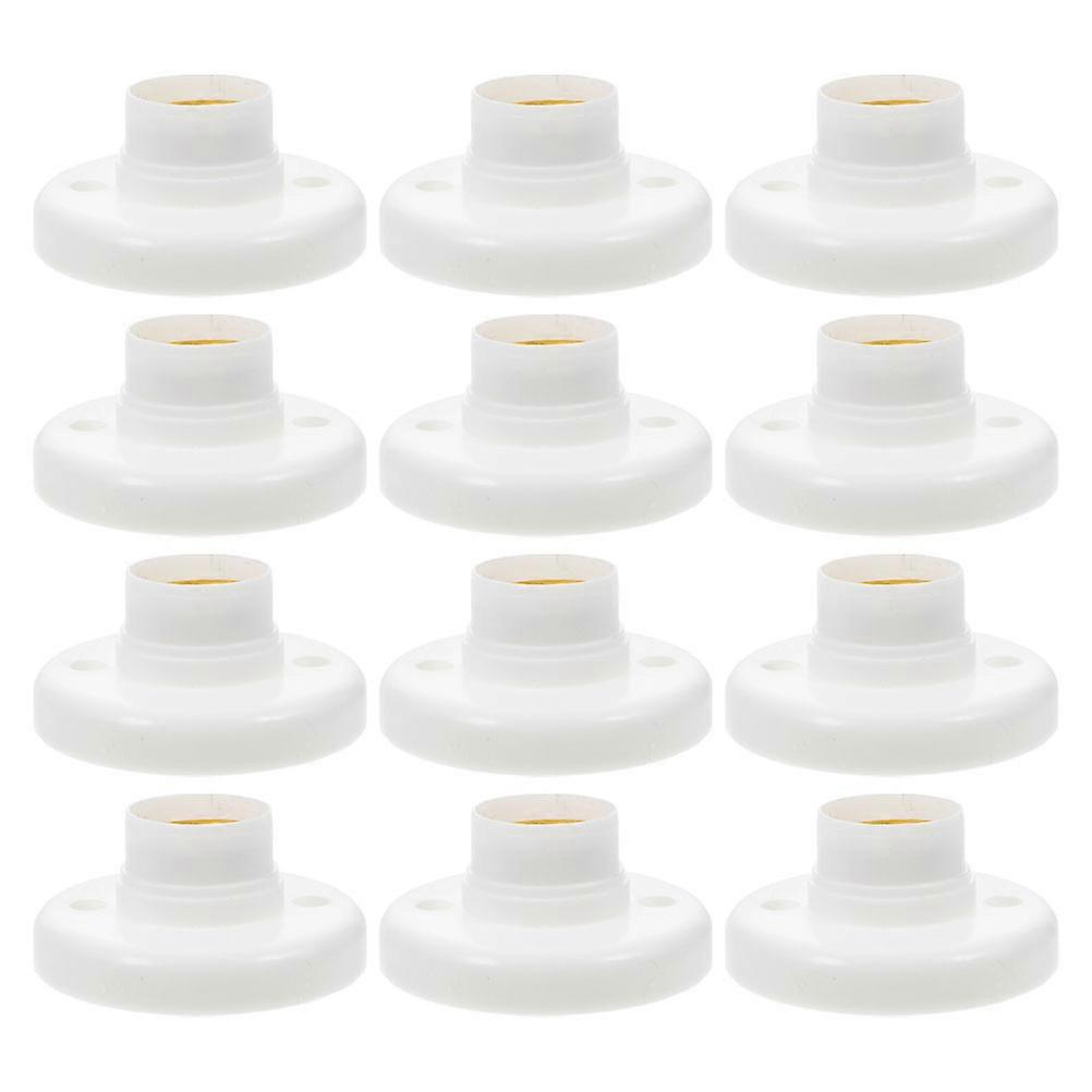 Ceiling Light Socket E27 Lamp Holder for Home Lighting 48Pcs Pack