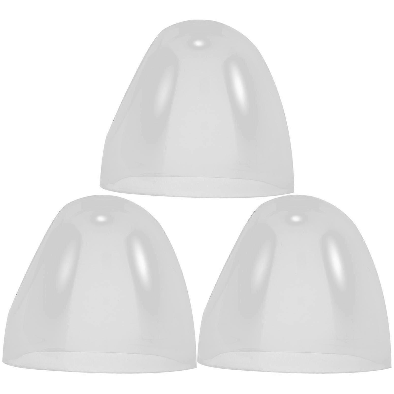 3pcs Plastic Baby Bottle Caps Clear Replacement Lids for Feeding 2025