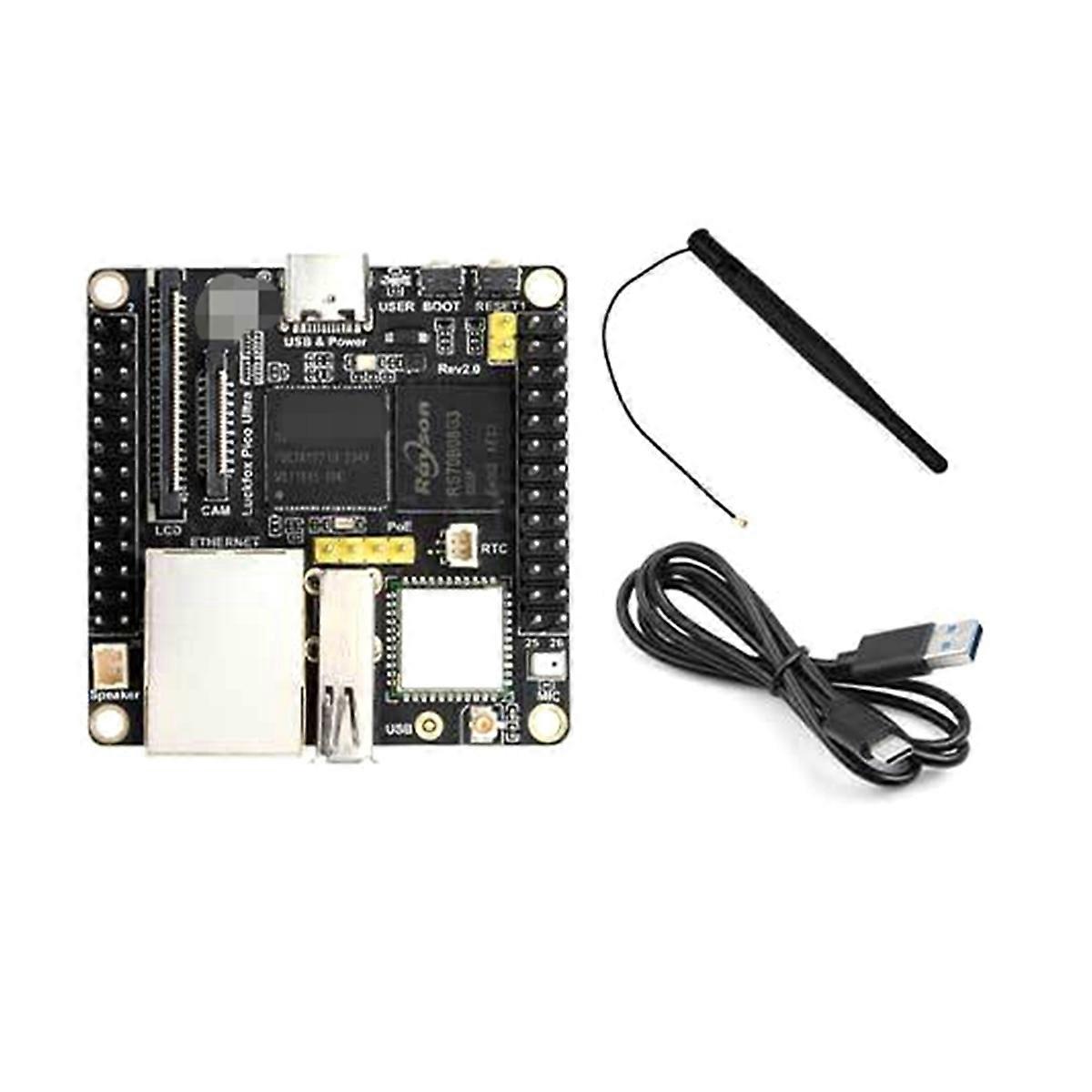 For Ultra Development Board - RV1106 Micro-Linux Motherboard, 8GB EMMC, with-WIFI-No-POE