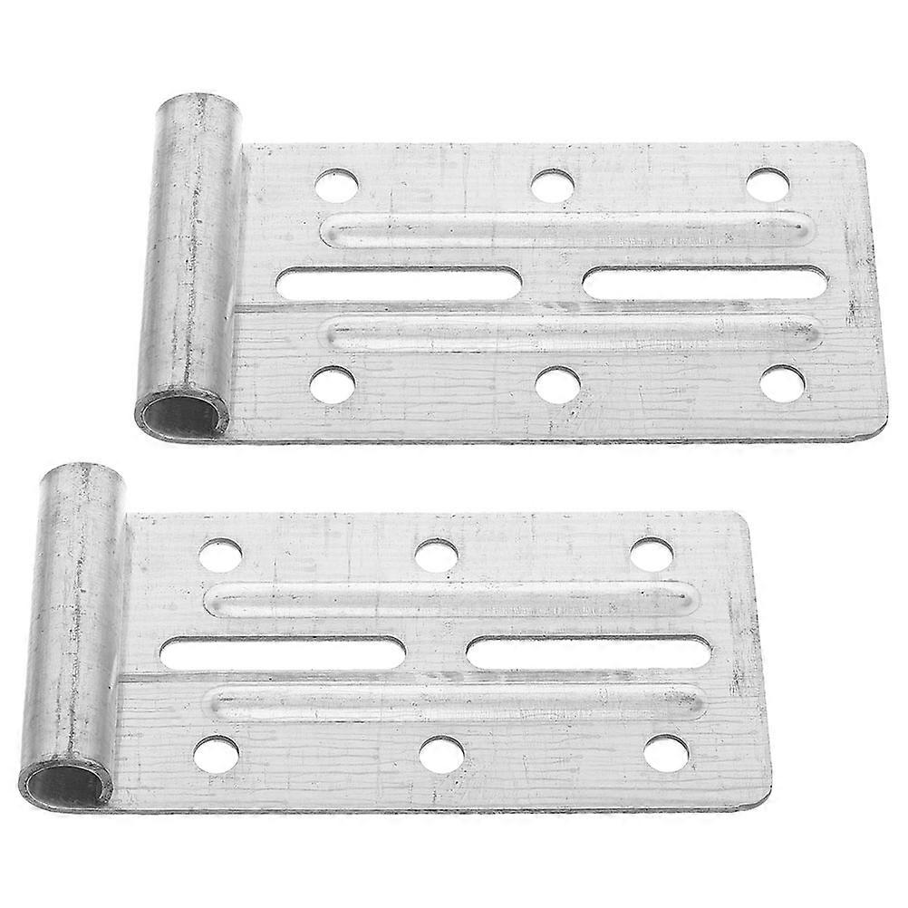 Garage Door Bottom Track Brackets for Reinforcement 2Pcs Heavy Duty Support