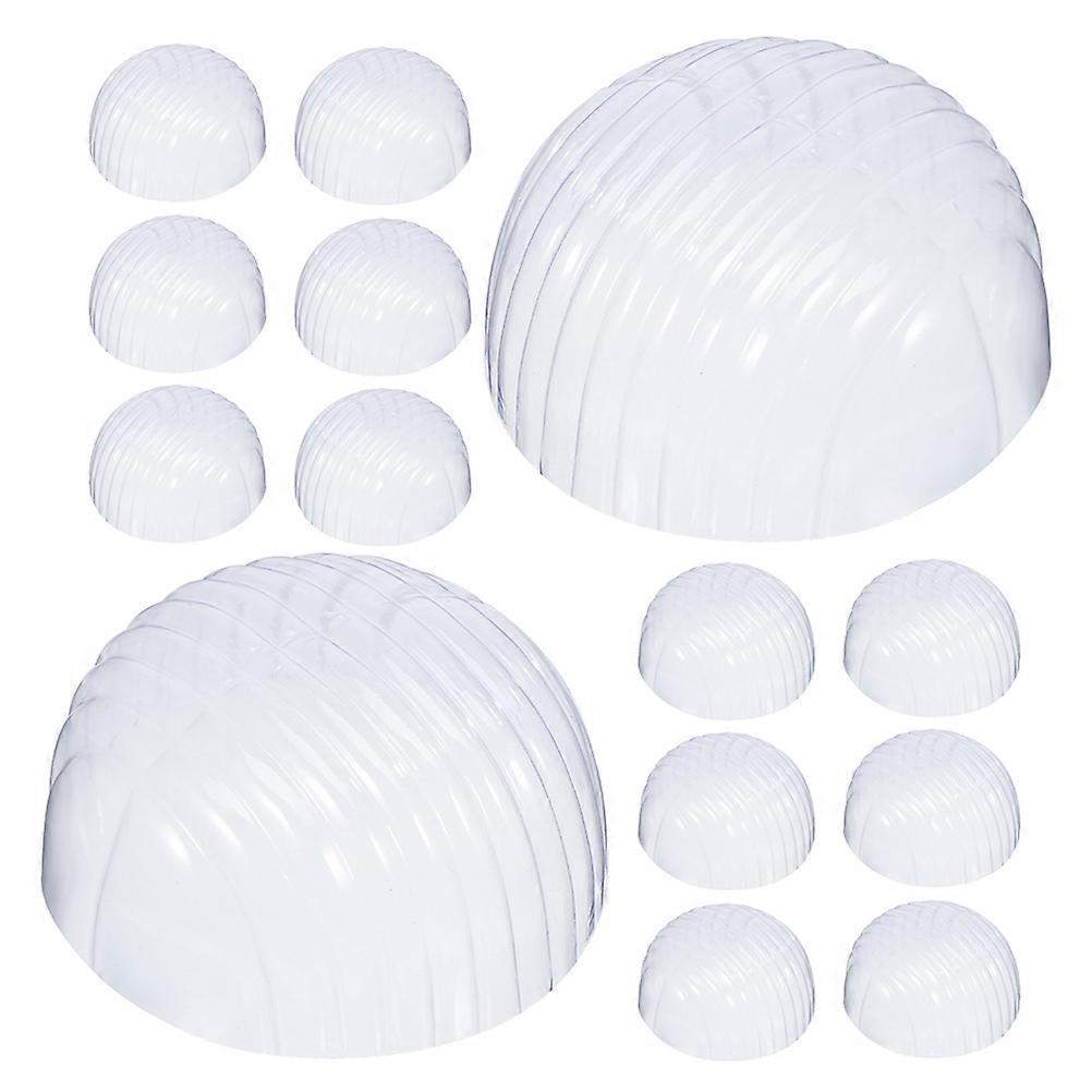 Hat Display Stand Baseball Cap Holder for Hat Use 15Pcs Transparent PVC