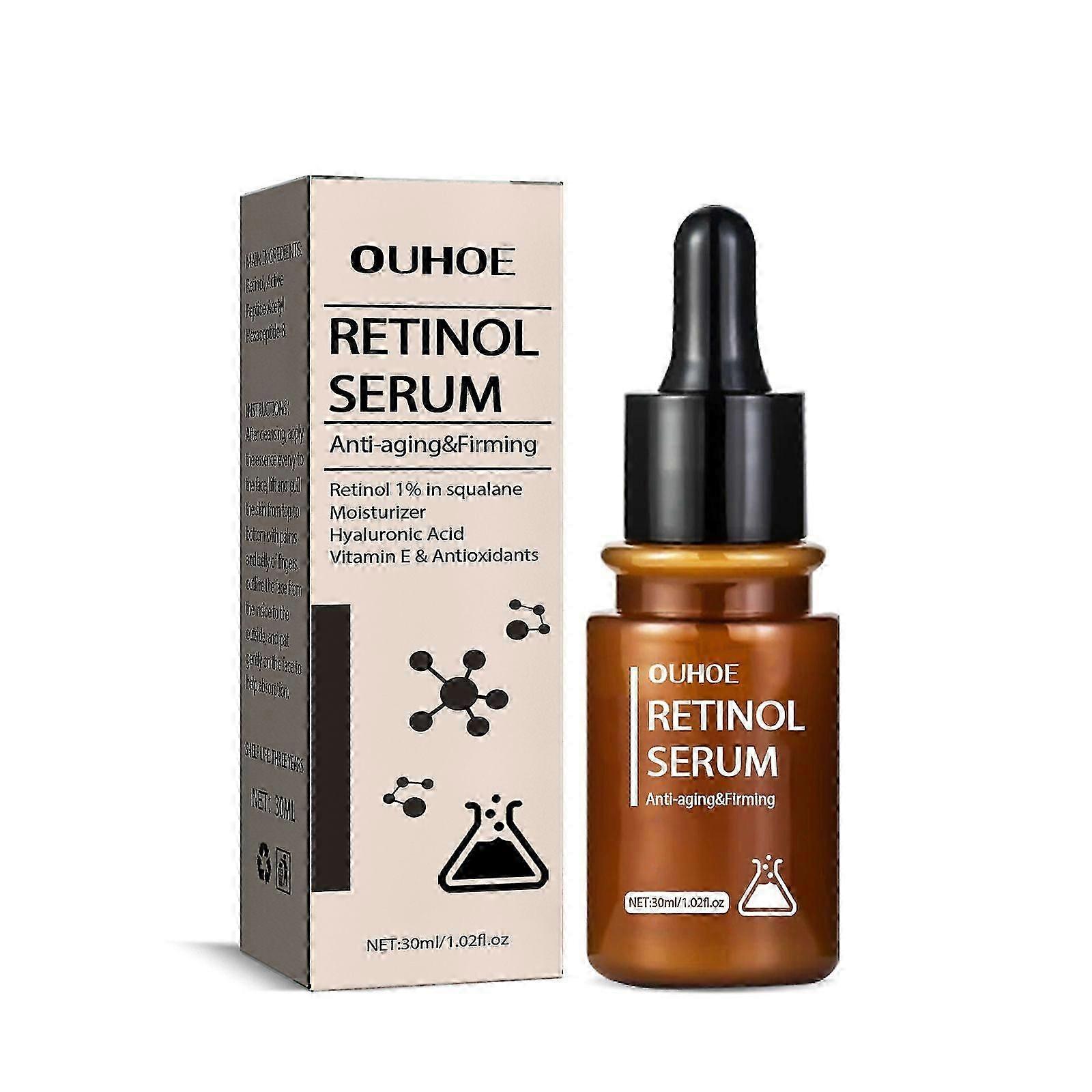Retinol Face Serum  Hydrating Essence to Lighten Wrinkles, Tighten Skin  Reduce Fine Lines