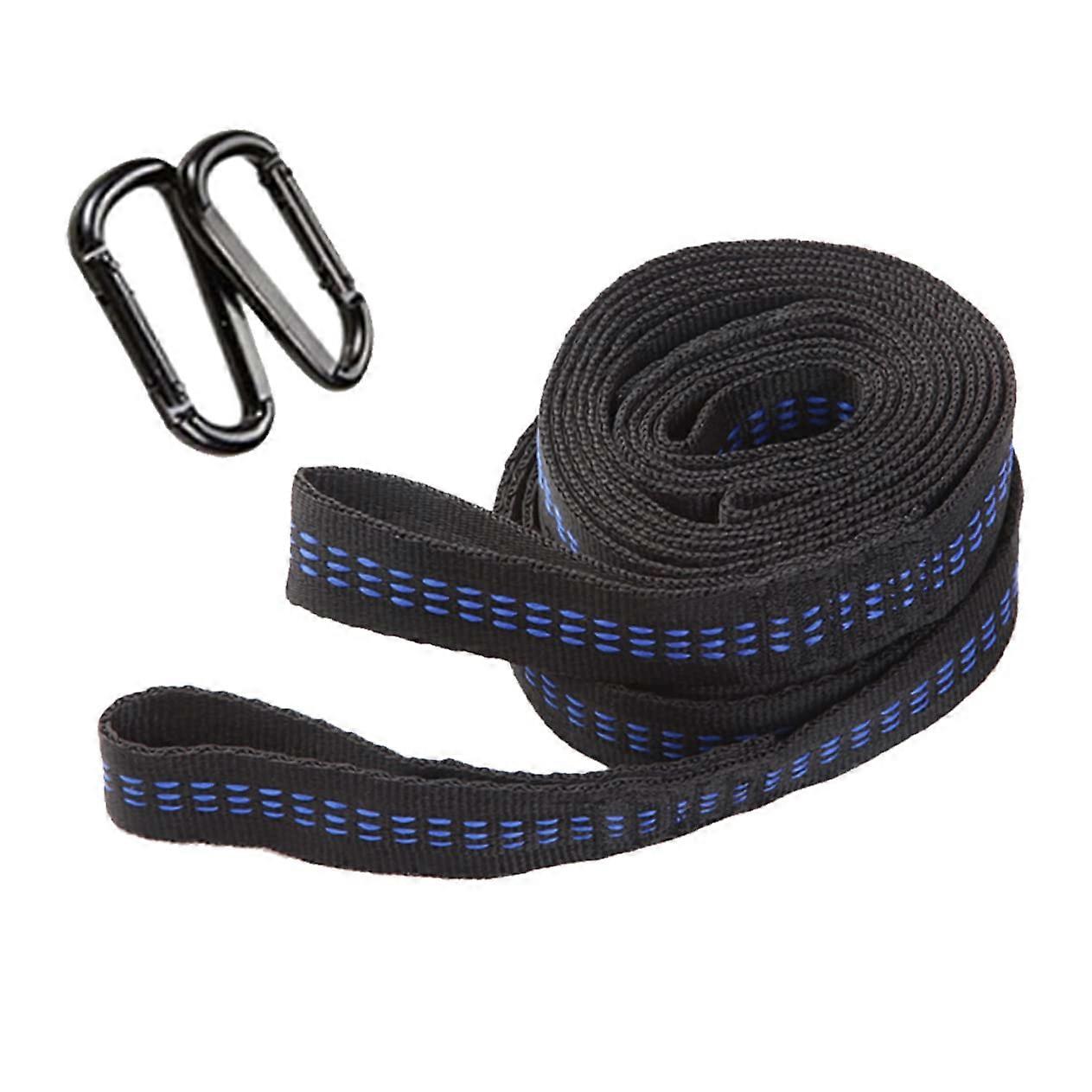 Heavy Duty Adjustable Hammock Tree Hanging Straps with Storage Bag for Outdoor Use, 2PCS