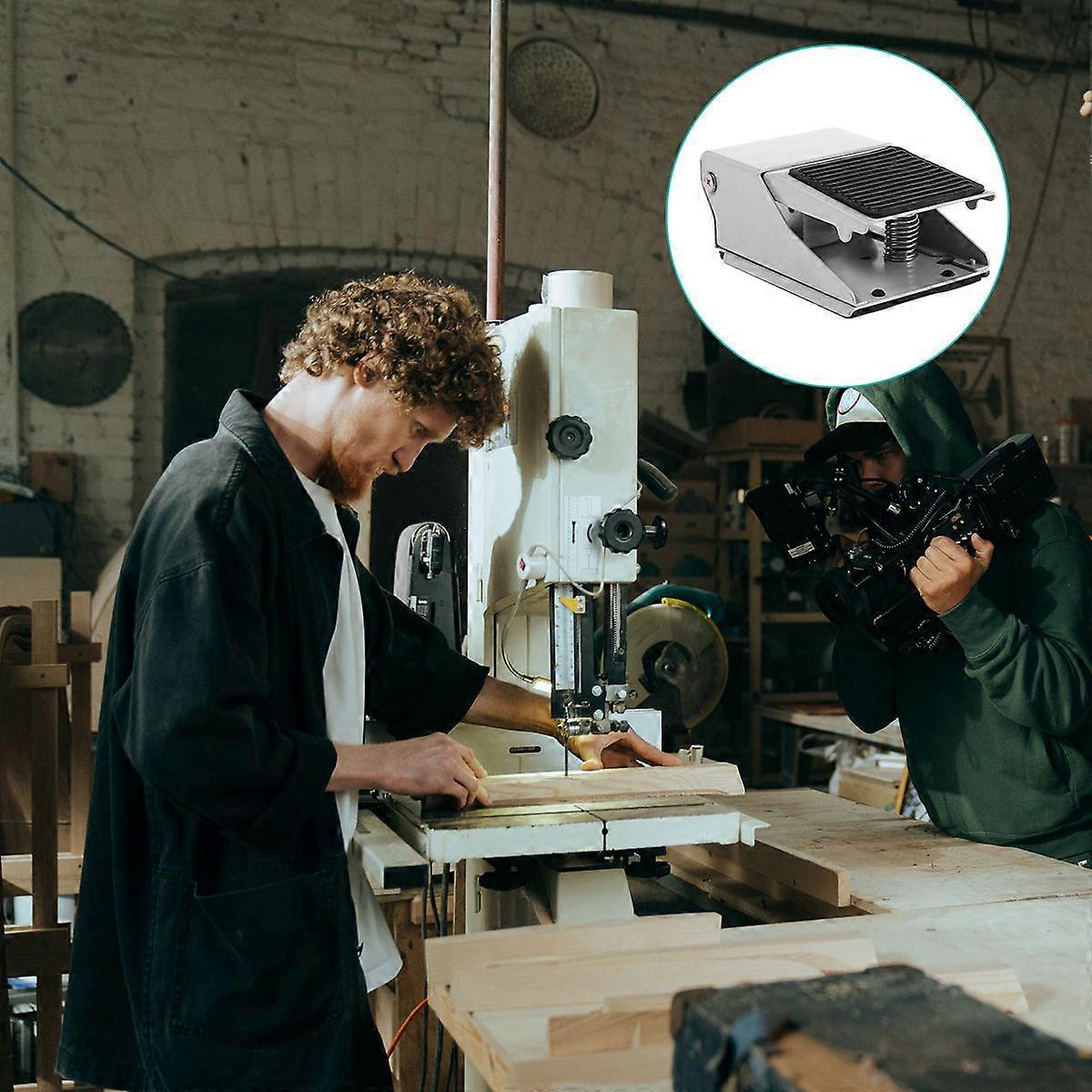 دواسة القدم الهوائية لحظة 3 طريقة 2 موقف التحكم في الضغط عدم الانزلاق