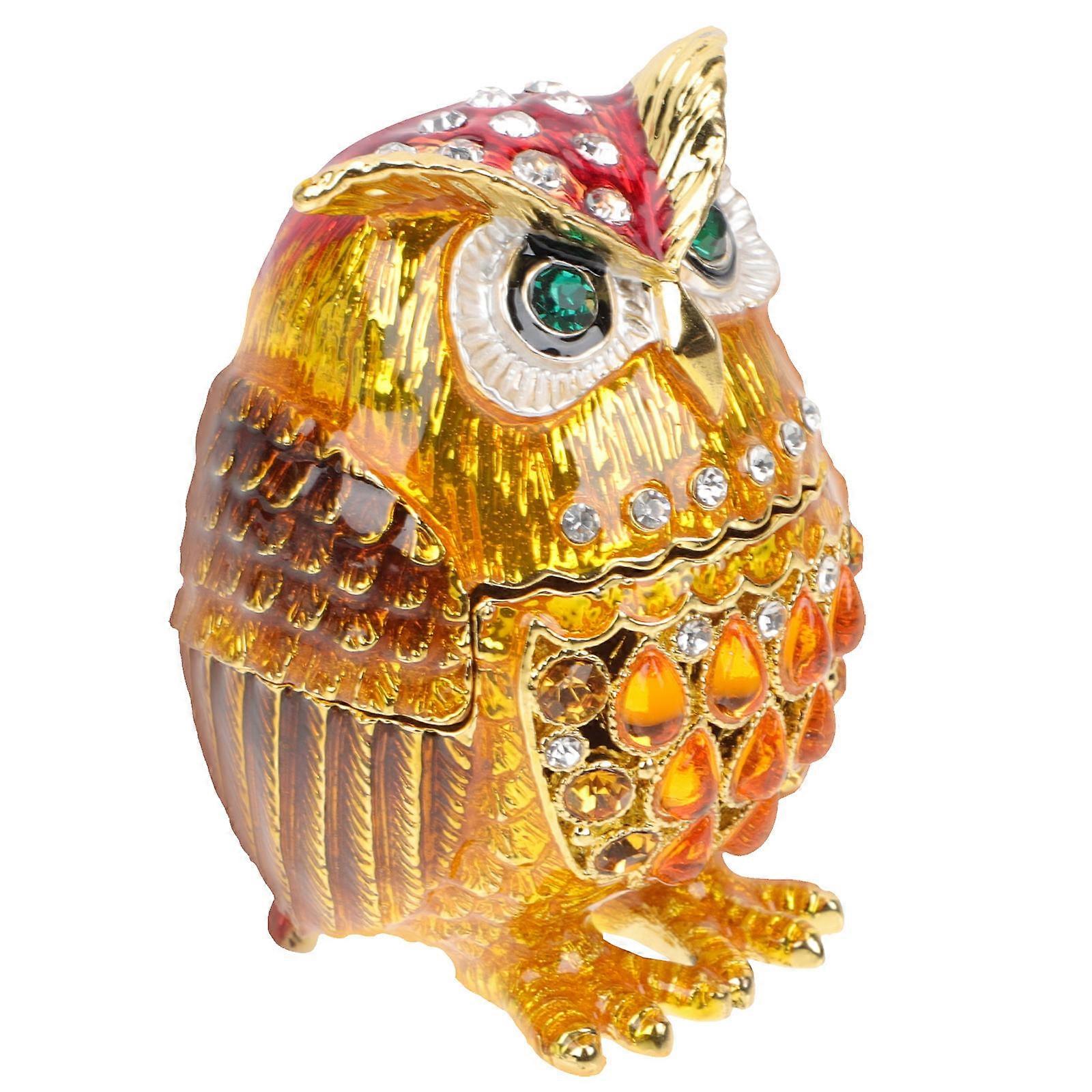 Red Alloy Jewelry Packaging Box for Ear Stud Storage Case