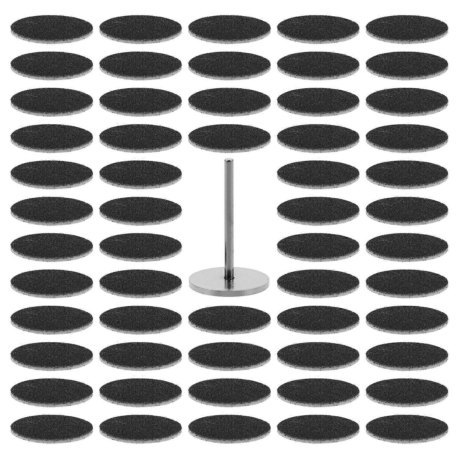 Replacement Sandpaper Remover for Nail Care with 60Pcs Sanding Discs