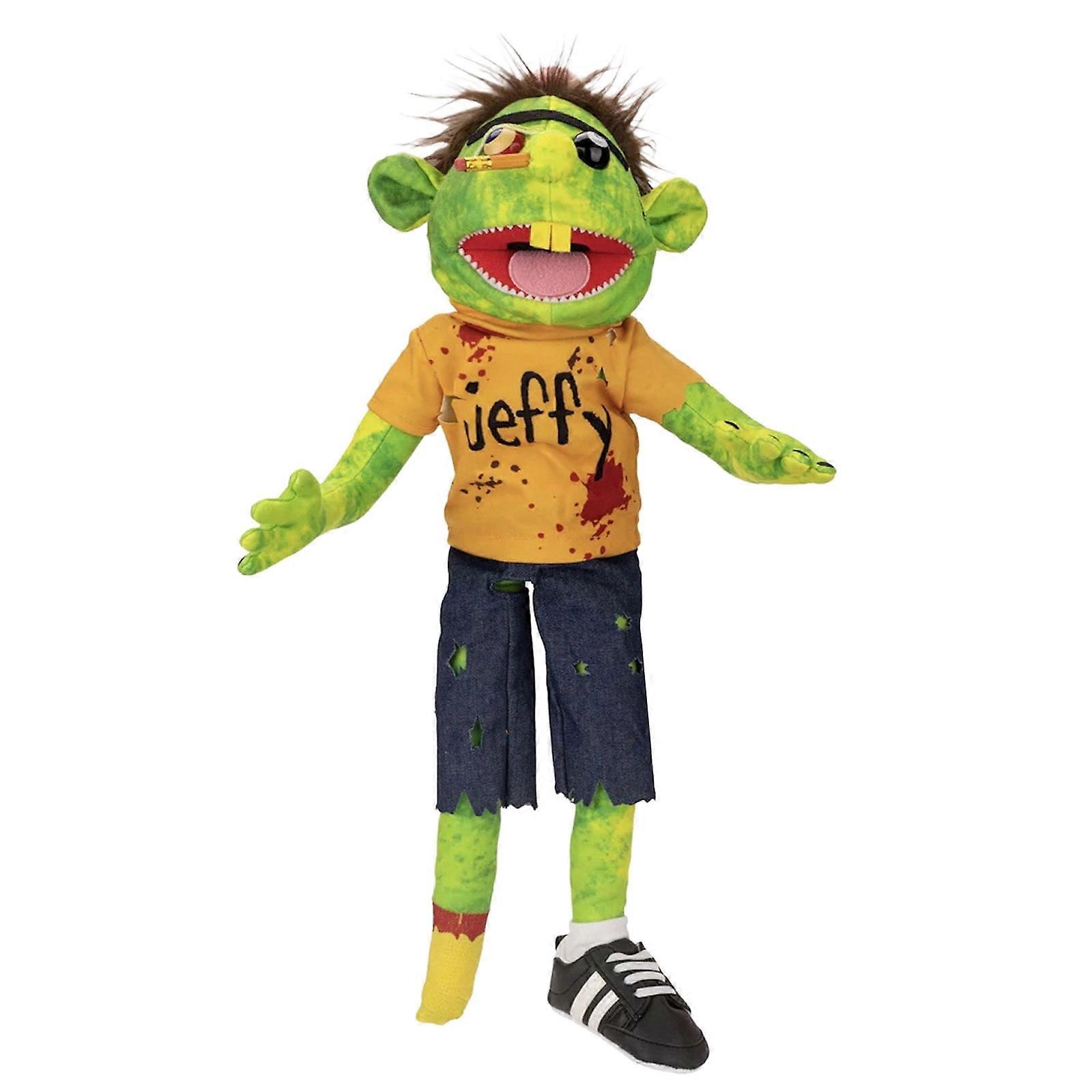Jeffy Puppet Soft Plush Toy Hand Puppet,Jeffy Plush Toy Cosplay,Jeffy Hat Hand Puppet Game