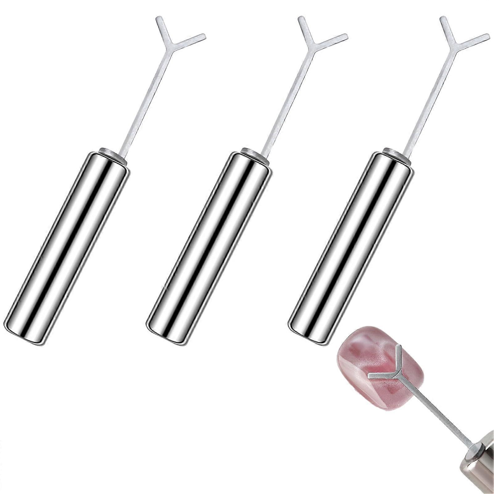 Cat Eye Nail Magnet Set with Heart Pattern and YShaped Guide for DIY and Salon Manicure