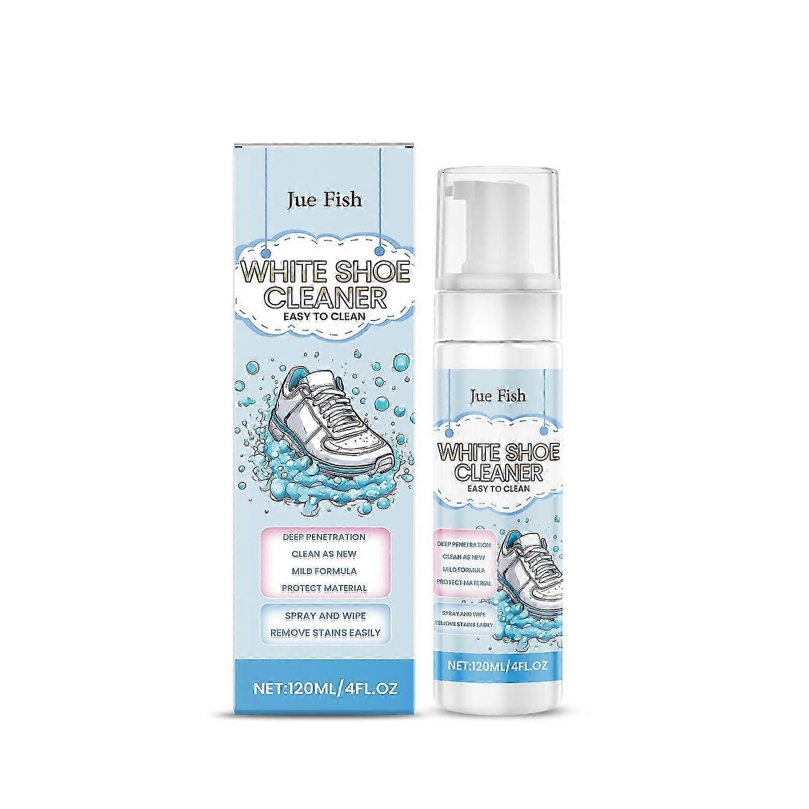 Effective All-Material Shoe Cleaner - Long-Lasting, Easy to Use, Eco-Friendly, 120ml