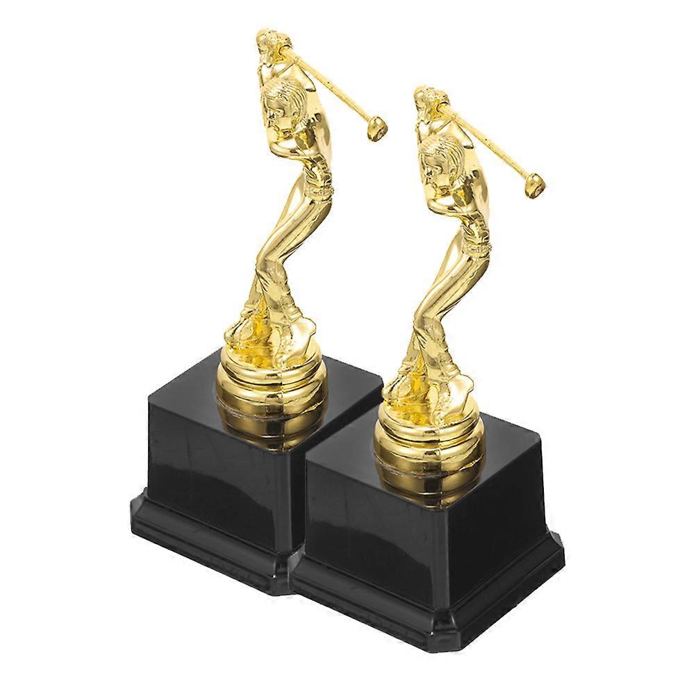Trophy Award for Competition 2Pcs Decorative Ornament