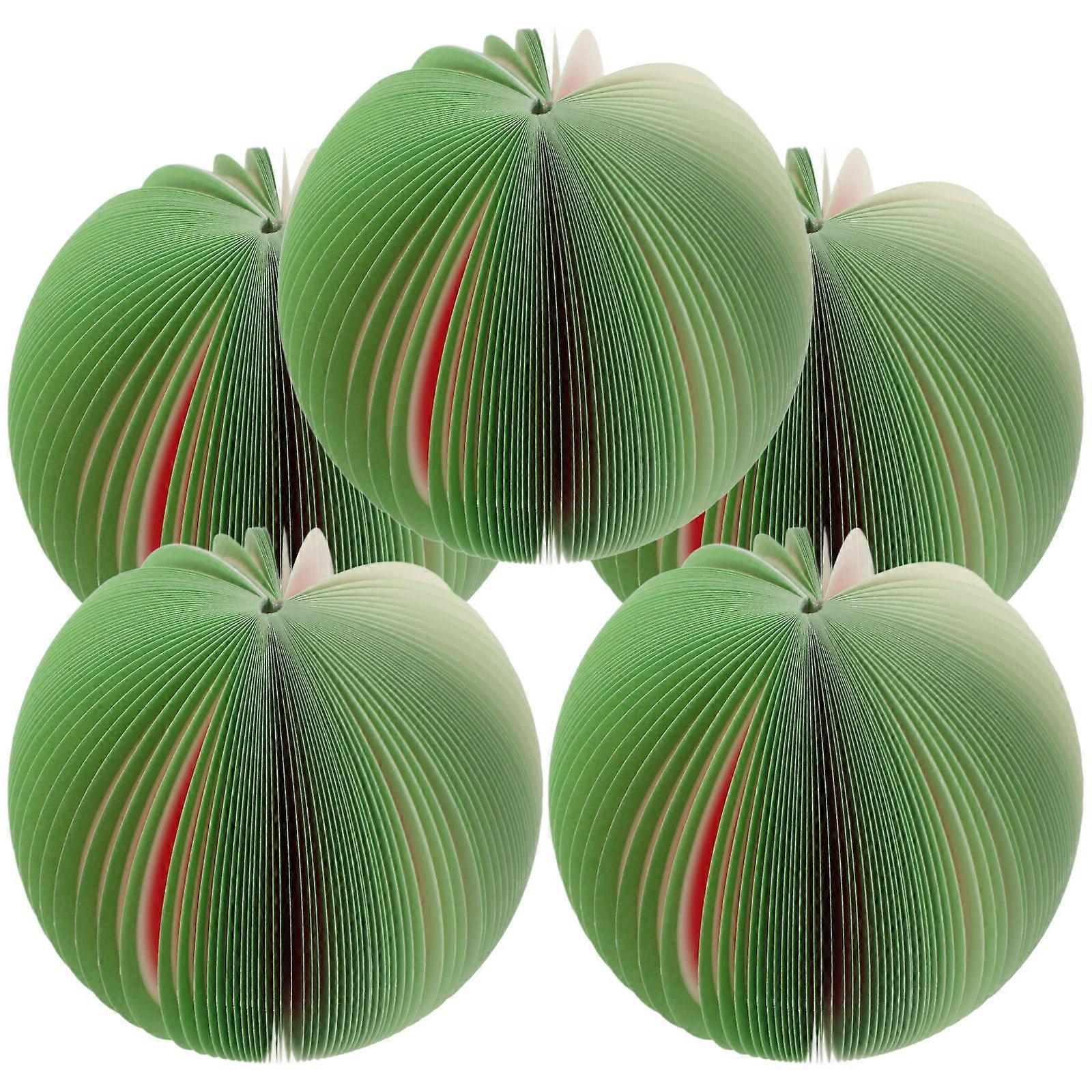 Red Daily Planner Notepad for Work Schedule 5 Books Tear