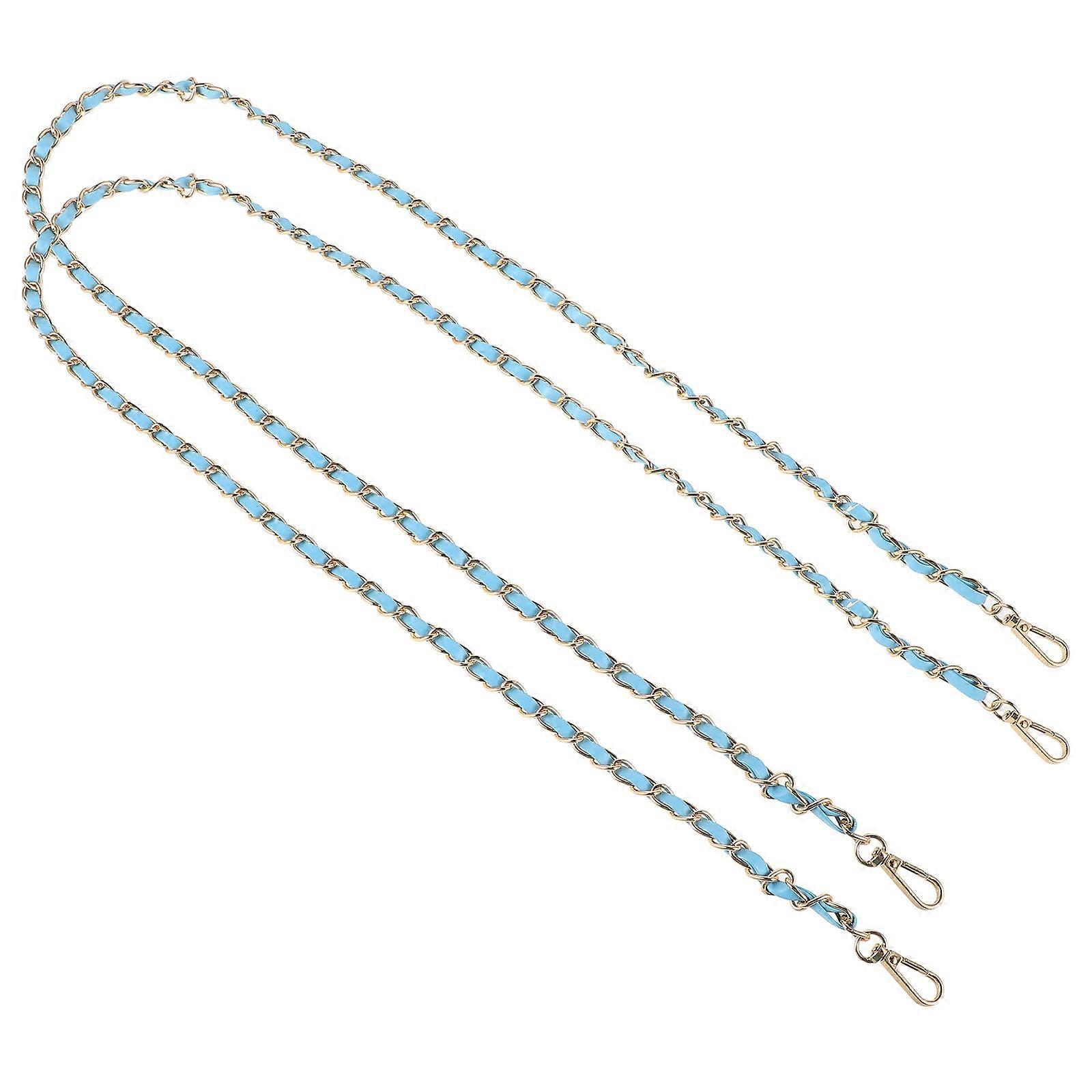 Purse Chain Shoulder Strap Bag Chain Replacement Accessories 2Pcs