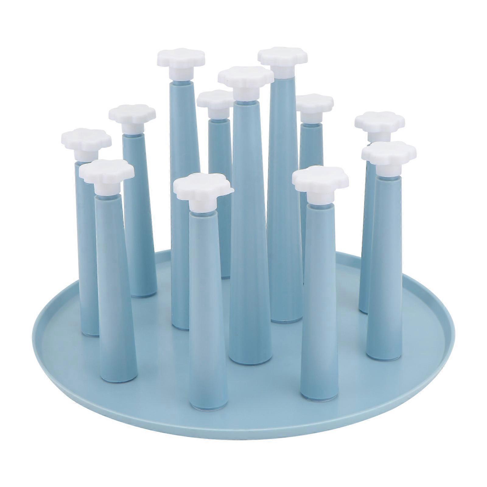 Cup Drying Holder Simple and Modern Shape Plastic Cup Draining for Bar 1Pcs