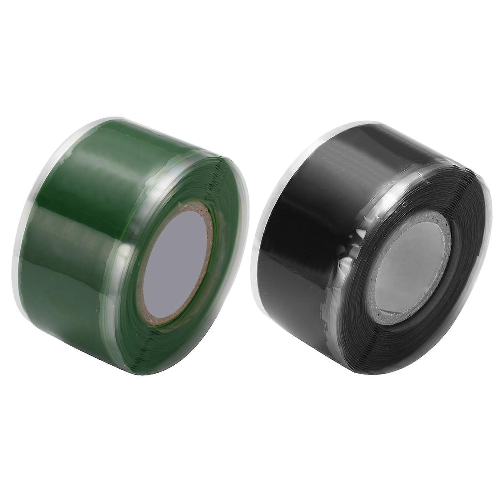 Electrical Adhesive Tape Rubber Self-Fusing for Repair Use 2Pcs Convenient