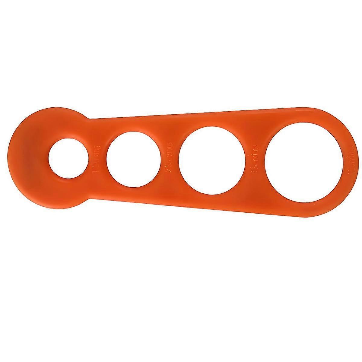 Pasta Measuring Tool with 4Hole Spaghetti Portion Ruler for MultiPortion Kitchen Use