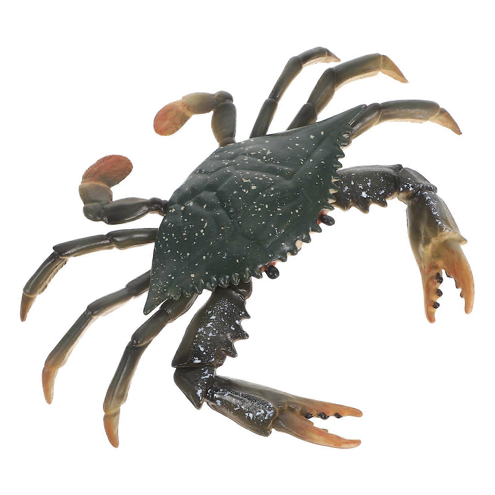 Aquarium Craft Simulation Crab Model for Decoration 1Pcs