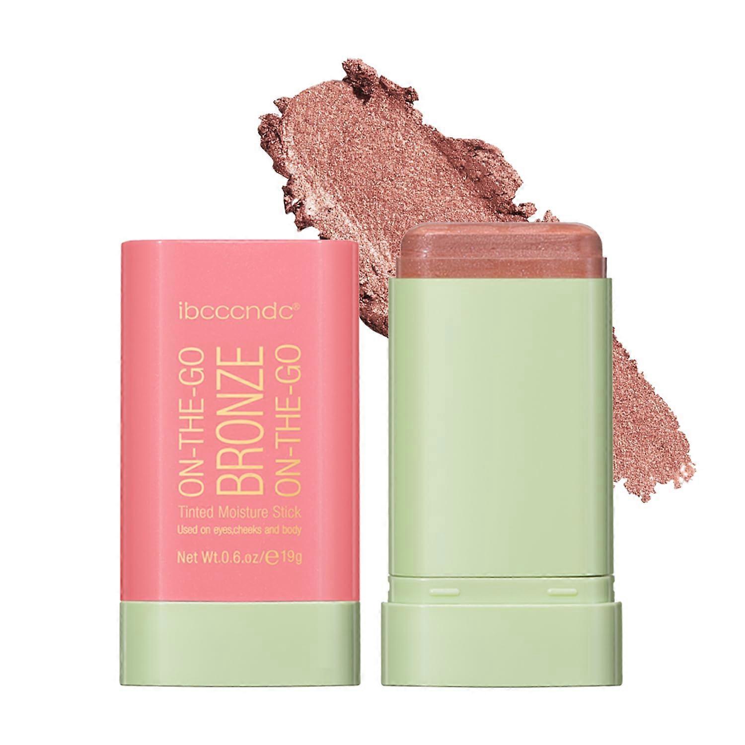 Bronzer Stick Cream Bronzer MultiUse LongLasting Moisture Lightweight Blendable Warm Glow