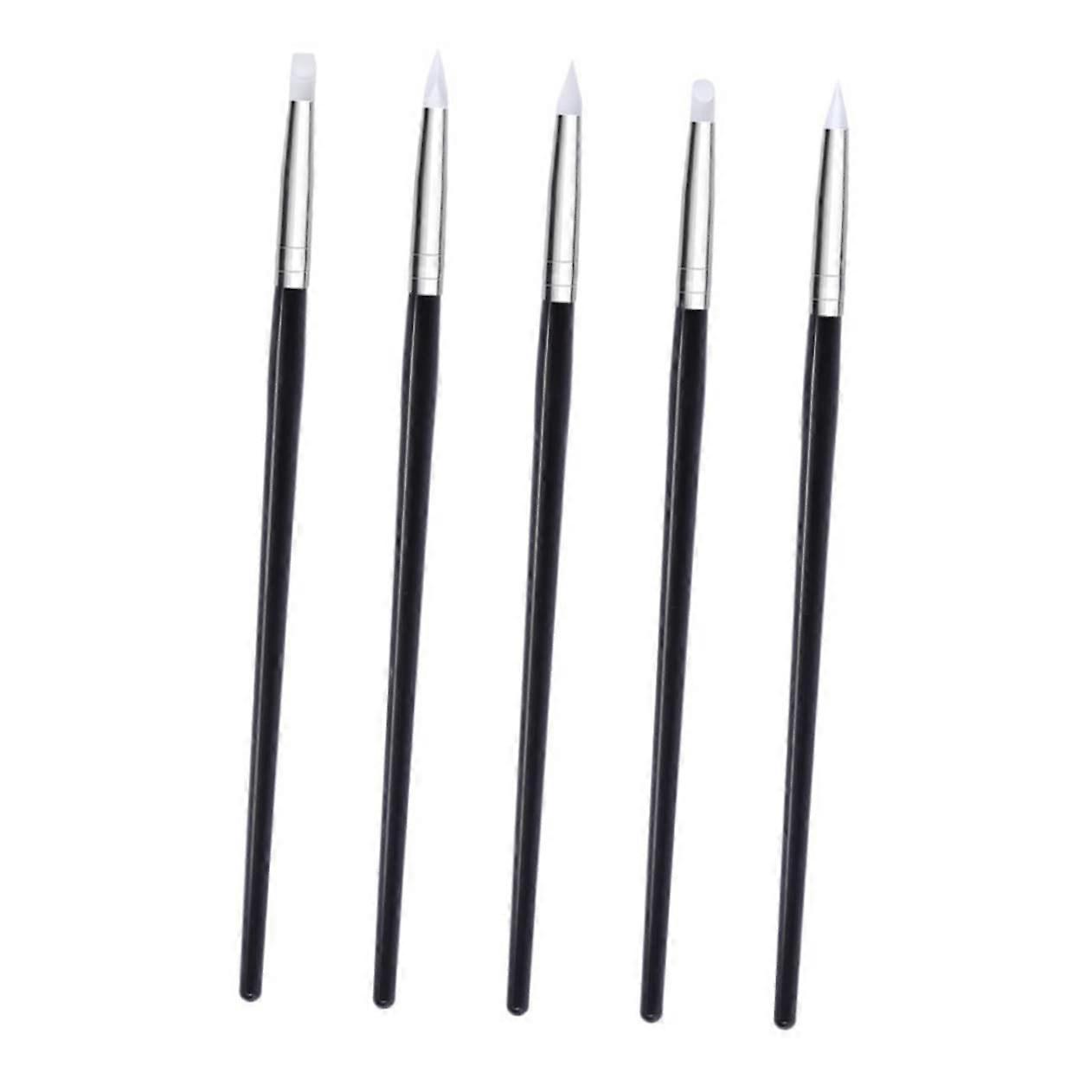 20pcs Nail Art Brush and Pen Set with Precision Line Drawing and MultiSize Dotting Tips