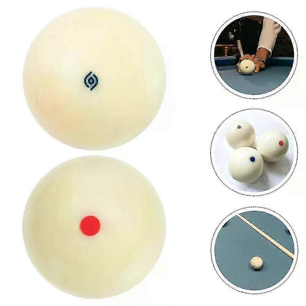 Billiard Cue Ball Replaceable Balls White Pool Wear-resistant Accessory Professional