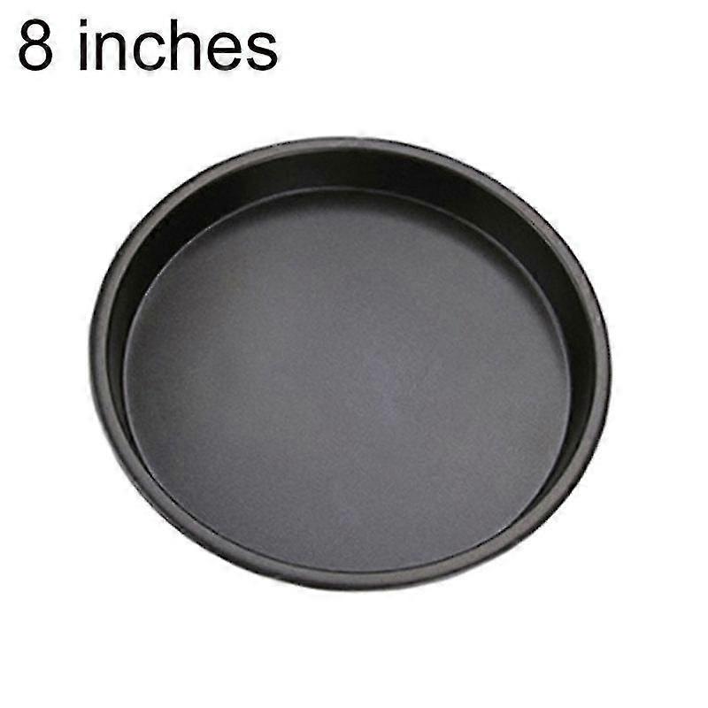 6/7/8/10 polegadas antiaderente Pizza Pan Prato Prato Bandeja Molde Bakeware Bakeware Baking Tool