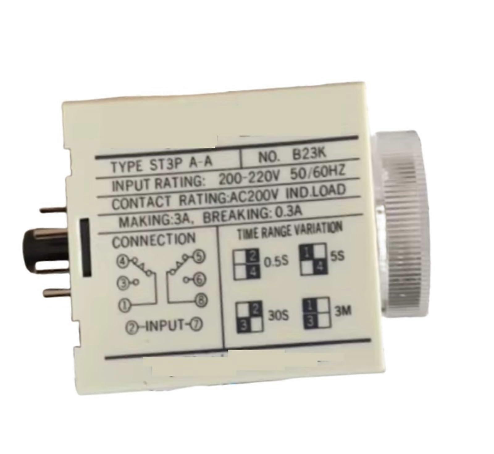 AC 36V ST3PA Time Delay Relay for Power Failure with Adjustable Accurate Circuit Timing